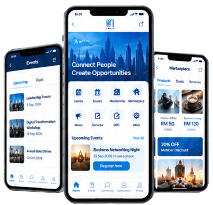 81 Group mobile applications