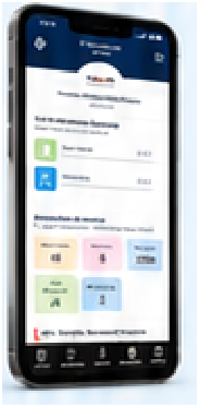 PM mobile screen